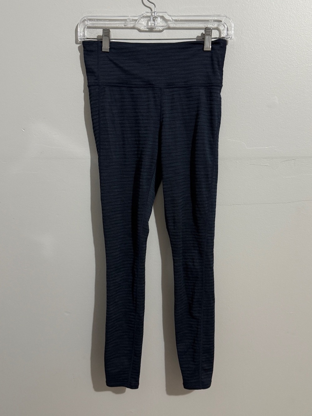 Athleta Chaturanga Leggings Womens Small High Rise Jacquard Yoga Workout Tights